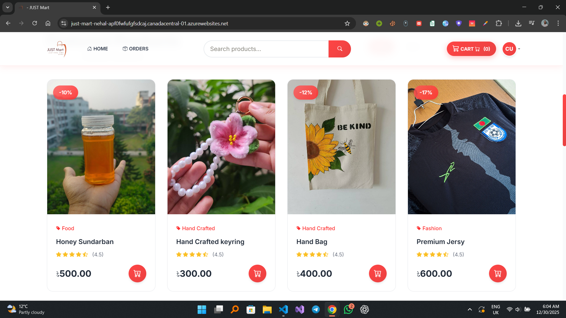 JUST Mart Screenshot 2